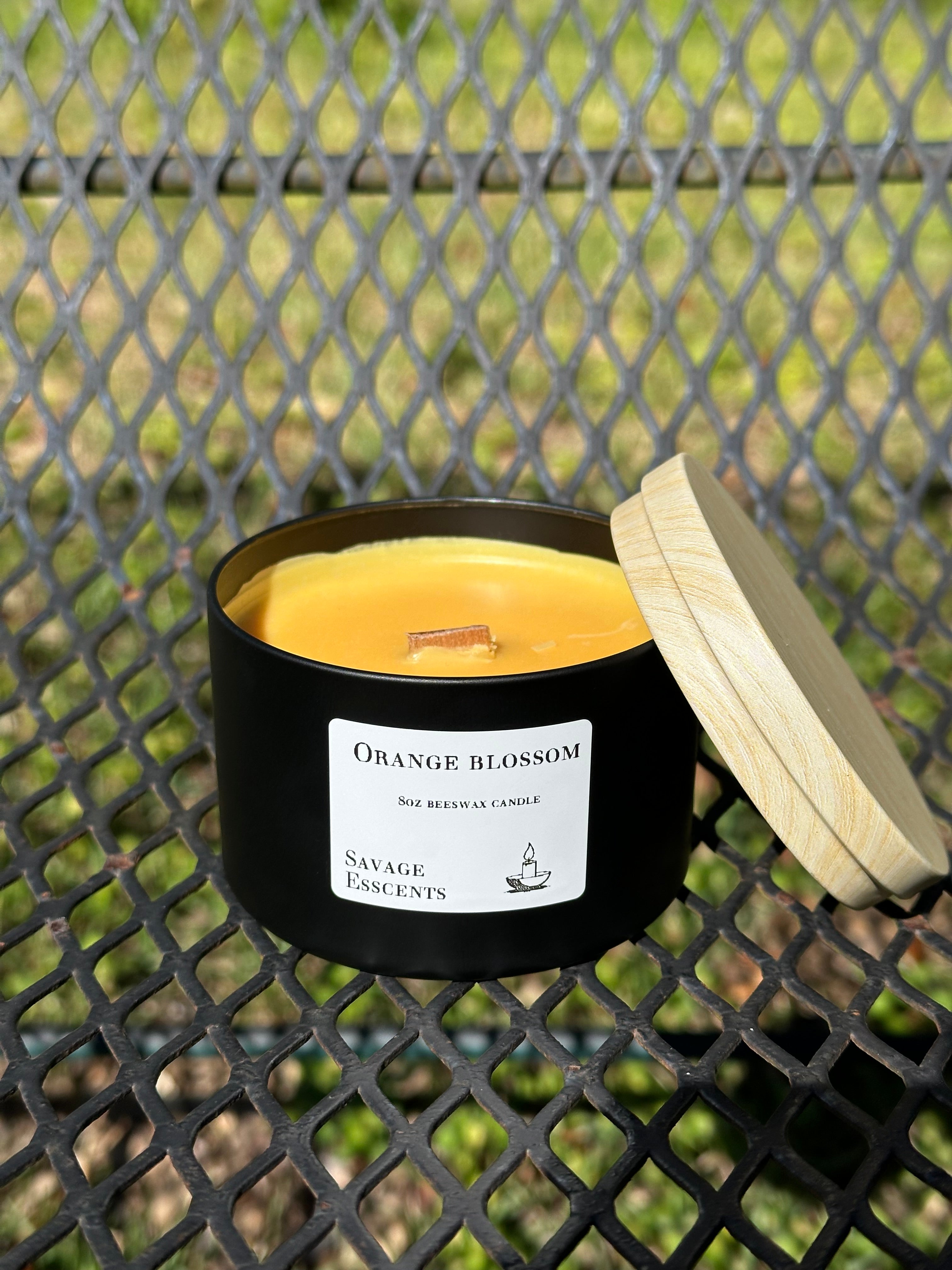 Orange Blossom - Luxury Beeswax Candle